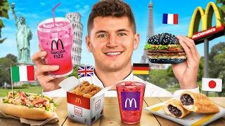 Tasting McDonalds From Around The World [upl. by Adekan434]