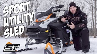 2023 Ski Doo Expedition SE 900 ACE Turbo Sport Utility 2Up Snowmobile Review [upl. by Antipas546]