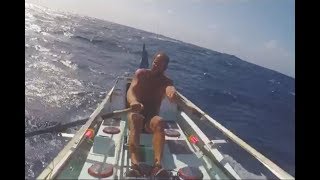 Mark Slats Rowing across the Atlantic Ocean short Compilation [upl. by Oelak812]