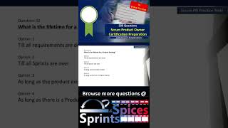 Product Owner Certification Question 52 agile scrum scrumcertification scrumpo pspoquestions [upl. by Glenden962]