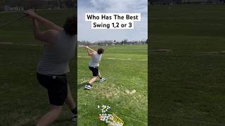 Who’s Got The Best Swing golf golfshort funny [upl. by Burnham811]