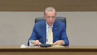 Erdogan la Turchia nellUe aprirà la strada alla Svezia nella Nato [upl. by Tlevesor]