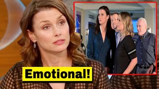 Bridget Moynahan Tearfully Speaks after Blue Bloods Cancellation [upl. by Eanahs]