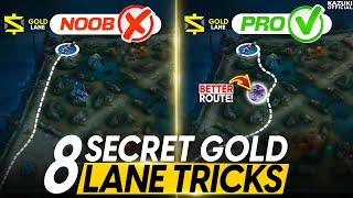 8 SECRET TIPS TO BE THE BEST GOLD LANER  MLBB GOLD LANE GUIDE 2024 [upl. by Filemon957]