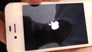 iPhone Stuck On Apple Logo FIX no computer and no restore [upl. by Lesnah]