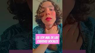 MIS CUERDAS VOCALES 😭 cuerdasvocales fypシ゚viral thegoldy2020 thegoldy2025 [upl. by Levina]