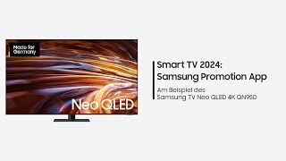 Samsung Smart TV 2024 Samsung Promotion App [upl. by Butcher999]