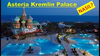 Asteria Kremlin Palace  ANTALYA ll Otel nasıl ARALIK [upl. by Denae283]