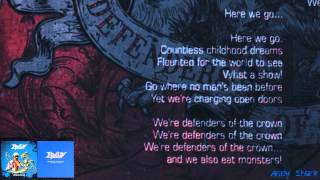 Edguy  Defenders Of The Crown Space Police  Letra 2014 HD [upl. by Anneiv]