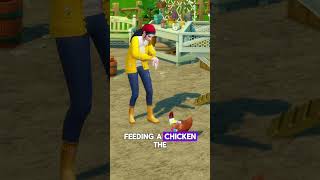 The Secret Power of the Evil Chicken in The Sims 4 Cottage Living [upl. by Naehs]