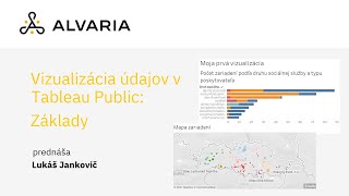 Vizualizácia údajov v Tableau Public  základy Lukáš Jankovič [upl. by Leinadnhoj]