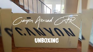 Canyon Aeroad CFR Unboxing Assembly [upl. by Coumas]