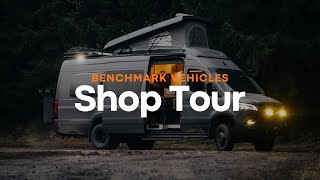 Step Inside Benchmark Vehicles  Full Shop Tour [upl. by Kcirdneh]