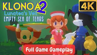 KLONOA 2 Lunateas Veil FULL GAME Gameplay Walkthrough 4K  No Commentary [upl. by Leagiba899]