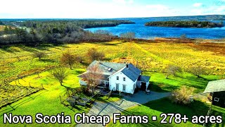 Nova Scotia Waterfront Property For Sale  522k  278 acre  Nova Scotia Cheap Farms Land For Sale [upl. by Andrus]