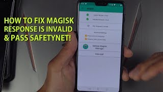 How to Fix Magisk quotResponse is Invalidquot Error amp Pass SafetyNet Android Root [upl. by Singband]