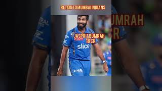 Mumbai indians ne ki Retention list jari 2025 [upl. by Peih491]