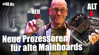 CPUUpgrade Neue Prozessoren für alte Mainboards  ct uplink 480c [upl. by Yemirej263]