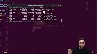 آموزش BASH SCRIPT پروژه Disk Usage [upl. by Henry]