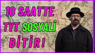 10 SAATTE TYT SOSYALİ BİTİR  yks yks2025 [upl. by Ahsiener]