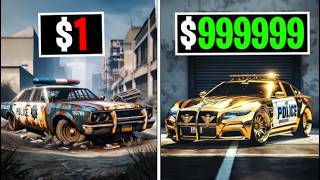 1 to 1000000 COP CAR GTA 5 RP [upl. by Mosier]