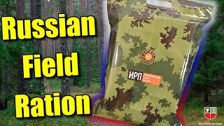 Russian Army MRE Made in Crimea IRP 24Hour Ration  Federation Military Meal Ready To Eat Review [upl. by Nnahsal]