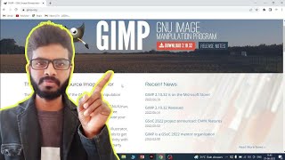 How to Download and install GIMP in Windows 7 8 10 11  Download GIMP Latest Version 2023 [upl. by Adnam]