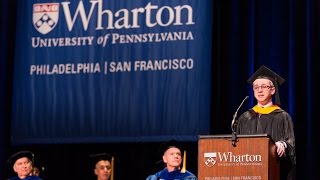 Wharton MBA for Executives San Francisco Graduation Ceremony 2015 [upl. by Nilekcaj]