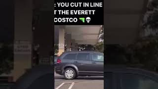 Guns pulled for cutting in costco gas line [upl. by Ohs583]