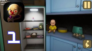 The Baby in Yellow  Night 1 2 3 Gameplay Walkthrough part 1 Android [upl. by Melva]