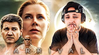 First Time Watching ARRIVAL 2016 MOVIE REACTION [upl. by Gilbye]