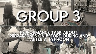 SCIENCE PERFORMANCE TASK Before during and after a typhoon Grade 8 Pearl DGFAHS [upl. by Magel]