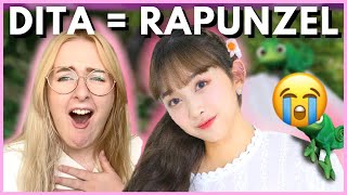 CODESN Stan Reacts to SECRET FUN EP05  DITA amp DENISE SING TANGLED  Hallyu Doing [upl. by Ayhay]