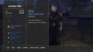 Jewellery survey Eastmarch in The Elder Scrolls Online ESO [upl. by Eelydnarb949]