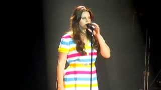 Lana Del Rey  Endless Summer Tour  Speech  The Woodlands TX [upl. by Aetnahc]