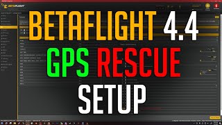 How to set up NEW Betaflight 44 GPS Return to Home Settings [upl. by Alehcim]