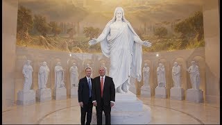 Two Apostles Lead a Virtual Tour of the Rome Italy Temple [upl. by Nylinej]