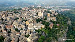 Beautiful Orvieto  AERIAL DRONE 4K VIDEO [upl. by Nilyak]