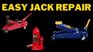 Hydraulic Jack Not Working Not Lifting All The Way Try This [upl. by Letnahc746]