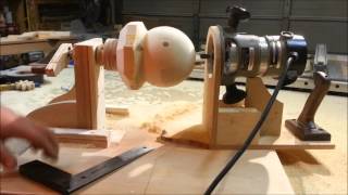 Make Wooden Balls With A Router [upl. by Yehudi64]