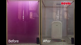 Royal Air Purifier Trial Before and After View [upl. by Laris]