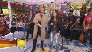 Miley Cyrus  The Climb  Live  The Today Show [upl. by Ondrea]