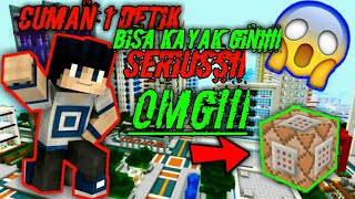 TERBARUCara Buat Kota Di Minecraft Hanya Dengan Satu DetikKlik  Minecraft 2020 [upl. by Nahte]