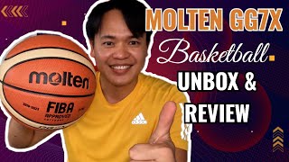 Unleashing the Game Molten GG7X Basketball amp Lazada Cheap Basketball Review [upl. by Alitta653]