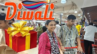 DIWALI 🪔 shopping Delhi  Reliance Mart  Najafgarh  Daily Vlog  Gusain Family Vlog [upl. by Mandych]