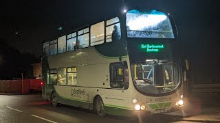 Seaford and District SF03 SEA Volvo B7TL Wright Eclipse Gemini [upl. by Avrom]