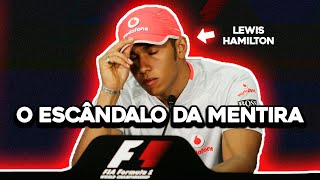 LIEGATE O ESCÂNDALO DA MENTIRA DE LEWIS HAMILTON NA F1 [upl. by Pergrim]