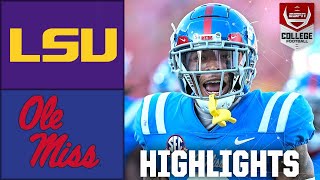 LSU Tigers vs Ole Miss Rebels  Full Game Highlights [upl. by Radley808]