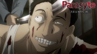 22 Yakuza vs 1 Space Alien  Parasyte the maxim [upl. by Ralleigh]