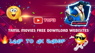 TAMILMOVIES  TOP 3 TAMIL MOVIES DOWNLOAD WEBISITE  UPTO 4K QUALITY  2021  MR LEARNER [upl. by Enilav]